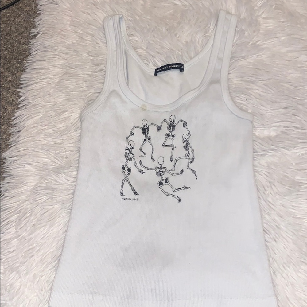 Skull Brandy Melville Tank